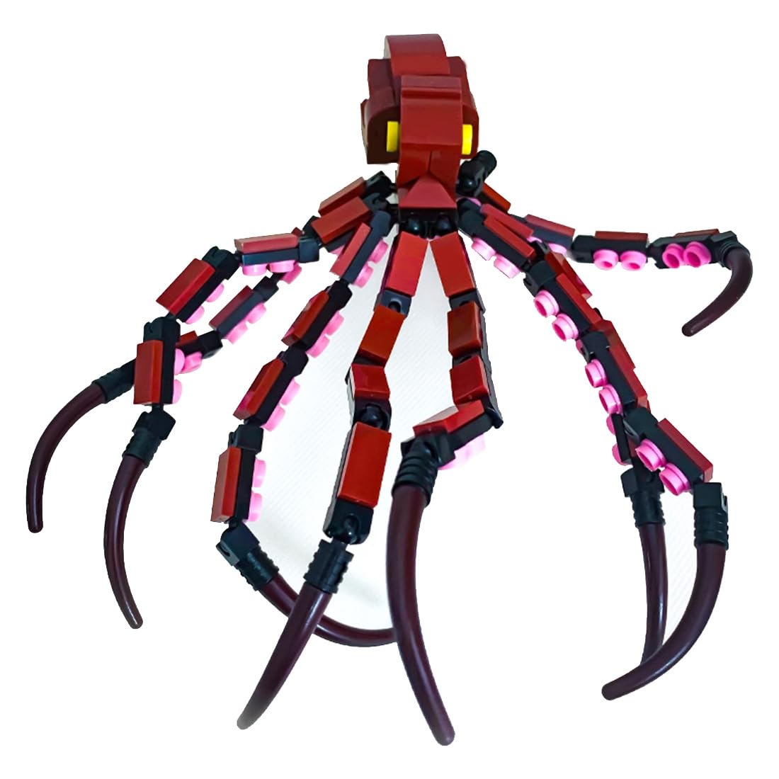Amazon.co.jp: WOWOBONTOY 巨大なタコの組み立てブロックセット、深海